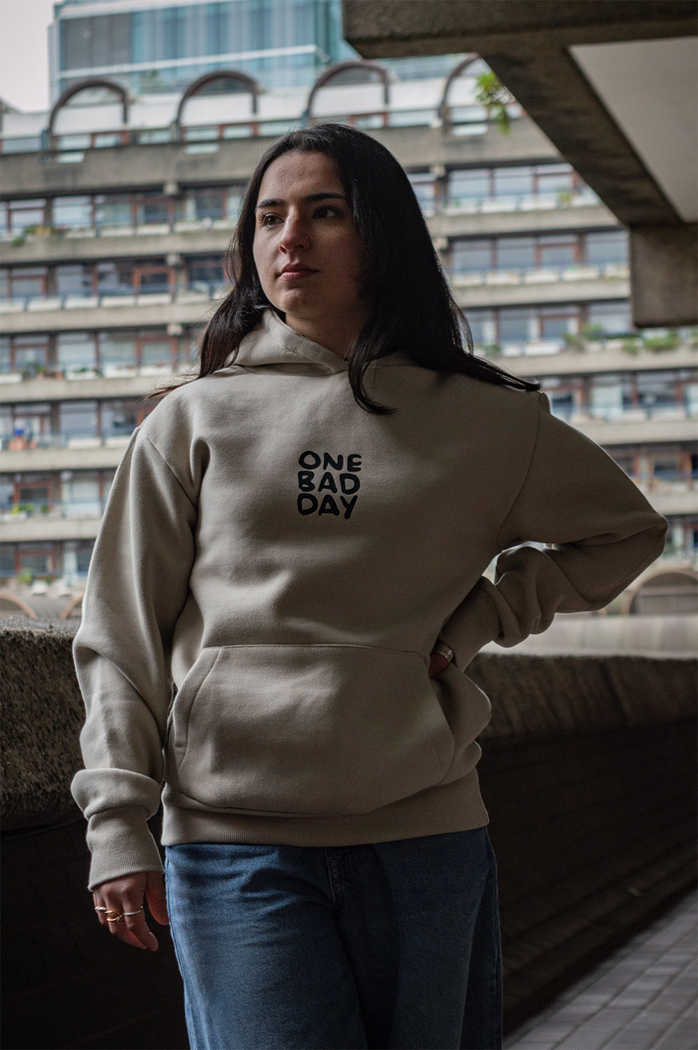 OVERSIZED LOGO HOODIE