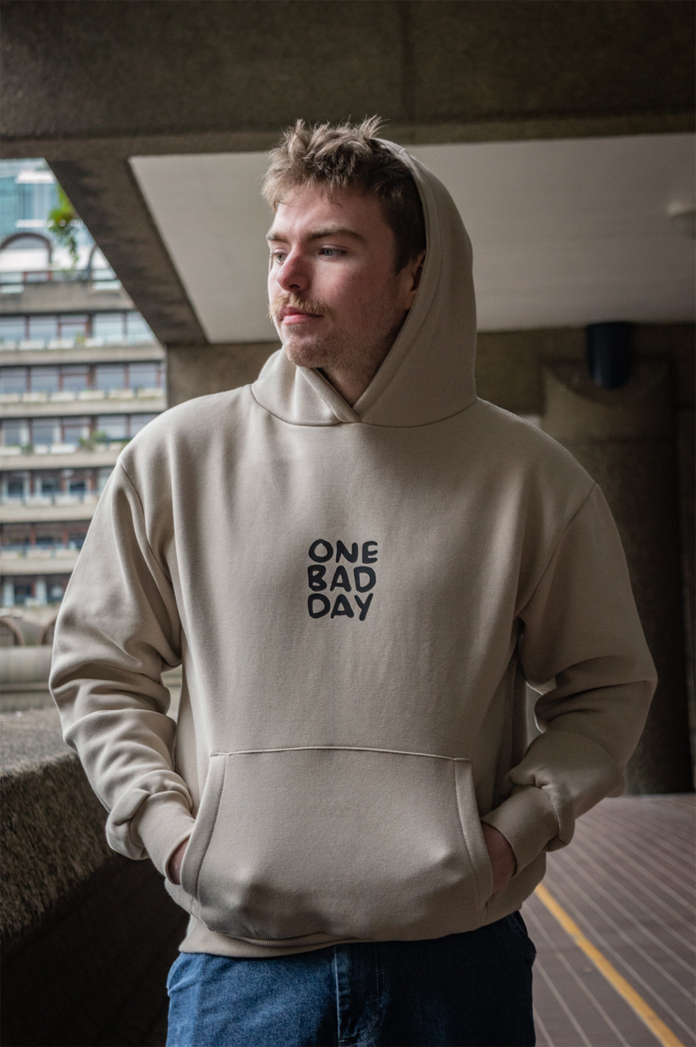 OVERSIZED LOGO HOODIE