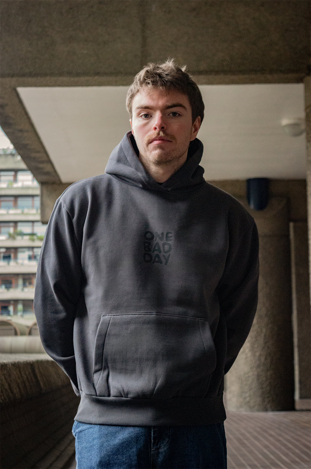 OVERSIZED LOGO HOODIE